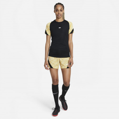 Maillot entraînement Femme Nike Strike noir or