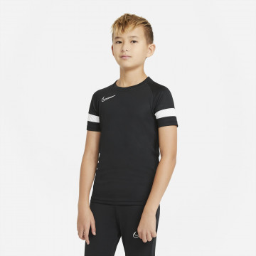 Maillot entraînement junior Nike Academy noir blanc