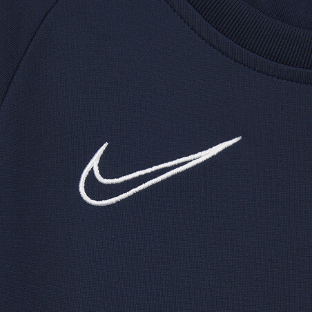 Maillot entraînement junior Nike Academy bleu foncé blanc