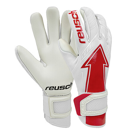 Gants gardien Reusch Arrow Gold X blanc rouge