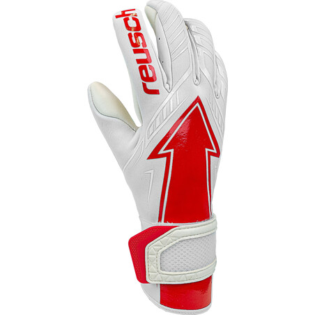 Gants gardien Reusch Arrow Gold X blanc rouge