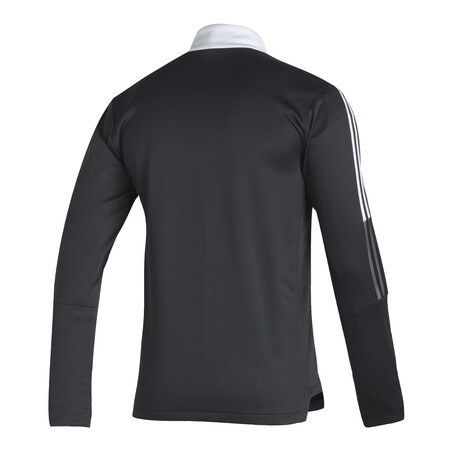 Sweat zippé adidas noir blanc