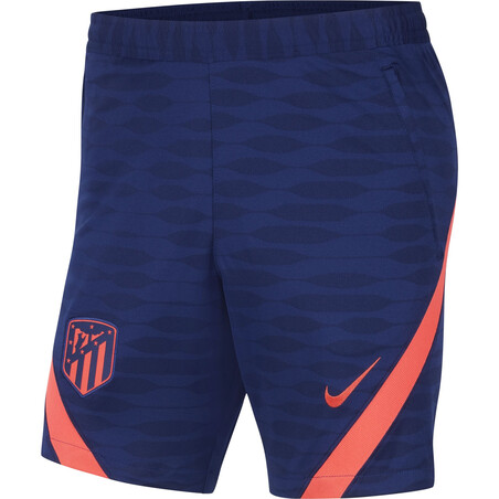 Short entraînement Atlético Madrid Strike bleu rouge 2021/22