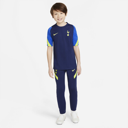 Maillot entraînement junior Tottenham Strike bleu jaune 2021/22