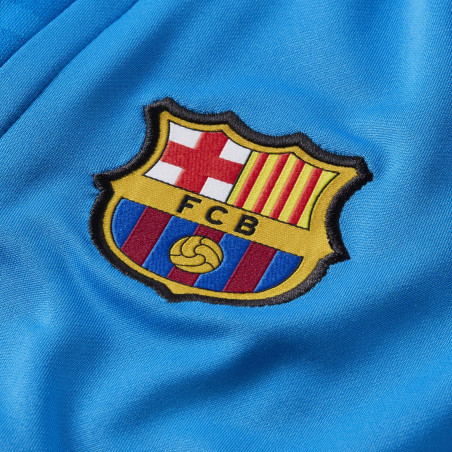 Pantalon survêtement FC Barcelone Strike bleu blanc 2021/22