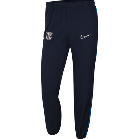 Pantalon survêtement FC Barcelone Woven bleu 2021/22