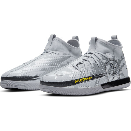 Nike Phantom Scorpion junior montante Academy Indoor gris