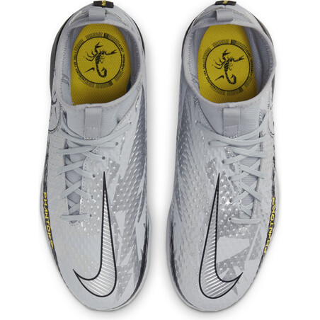 Nike Phantom Scorpion junior montante Academy Indoor gris