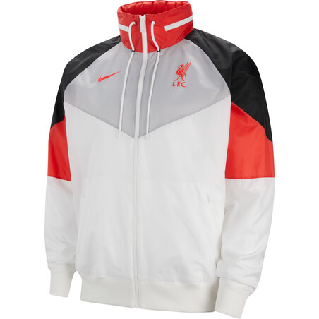 Veste imperméable Liverpool gris rouge 2020/21