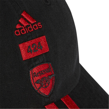 Casquette Arsenal X 424 noir rouge 2020/21