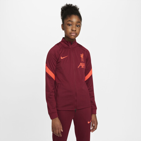 Ensemble survêtement enfant Liverpool rouge 2021/22