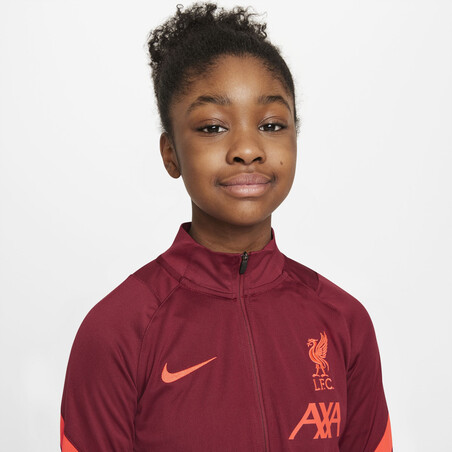 Ensemble survêtement enfant Liverpool rouge 2021/22