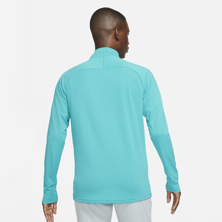 Sweat zippé Nike Academy bleu ciel