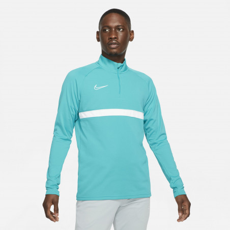 Sweat zippé Nike Academy bleu ciel