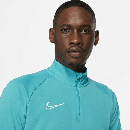 Sweat zippé Nike Academy bleu ciel