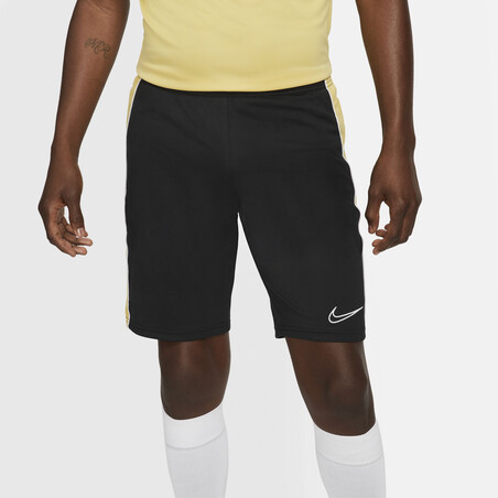 Short entraînement Nike Academy noir or