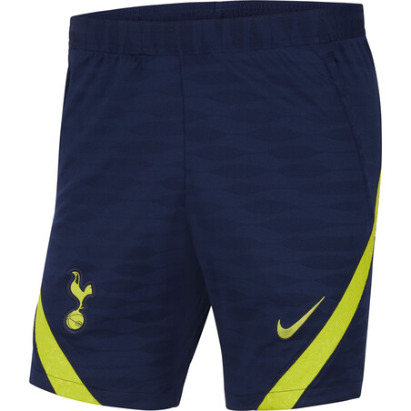 Short entraînement Tottenham Strike bleu jaune 2021/22