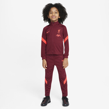 Ensemble survêtement junior Liverpool rouge 2021/22