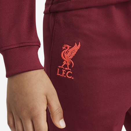 Ensemble survêtement junior Liverpool rouge 2021/22
