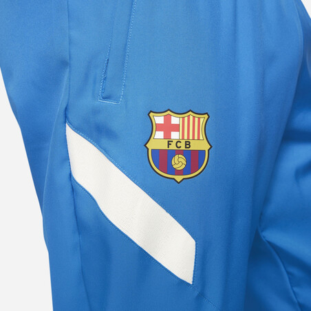 Ensemble survêtement FC Barcelone Woven rouge bleu 2021/22