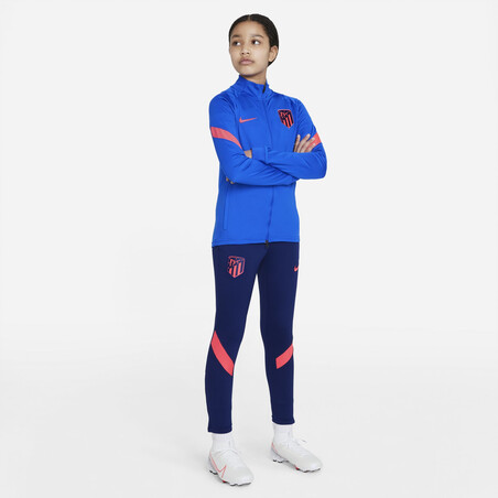 Ensemble survêtement junior Atlético Madrid bleu rouge 2021/22