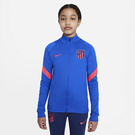 Ensemble survêtement junior Atlético Madrid bleu rouge 2021/22