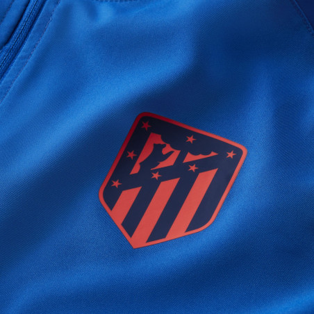 Ensemble survêtement Atlético Madrid Woven bleu rouge 2021/2022