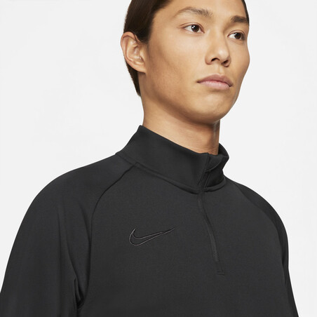 Sweat zippé Nike Academy noir 2021/22