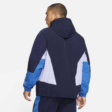 Veste survêtement FC Barcelone Woven bleu 2021/22