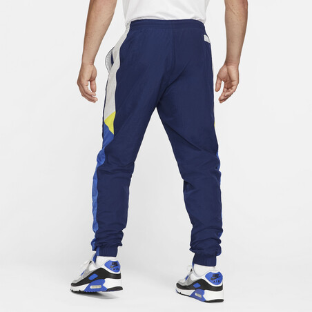 Pantalon survêtement Chelsea molleton bleu jaune 2021/22