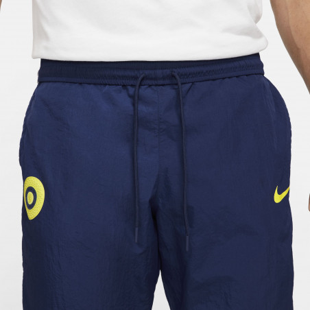 Pantalon survêtement Chelsea molleton bleu jaune 2021/22