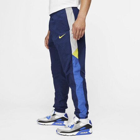 Pantalon survêtement Chelsea molleton bleu jaune 2021/22