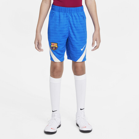 Short entraînement junior FC Barcelone bleu 2021/22