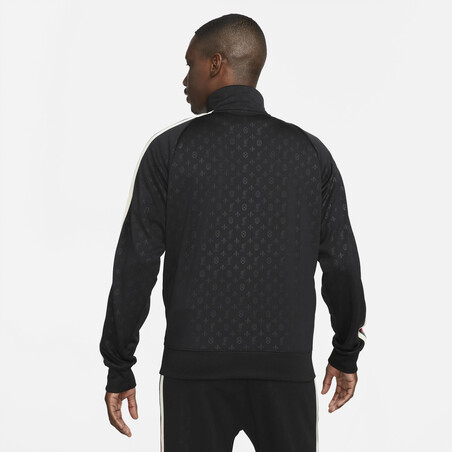 Veste survêtement Liverpool N98 noir rouge 2021/22