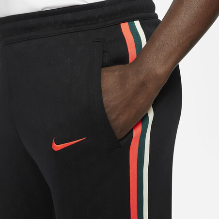 Pantalon survêtement Liverpool N98 noir rouge 2021/22