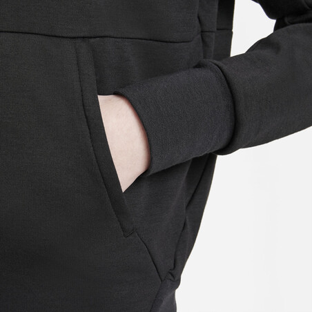 Sweat zippé à capuche PSG noir rose 2021/22