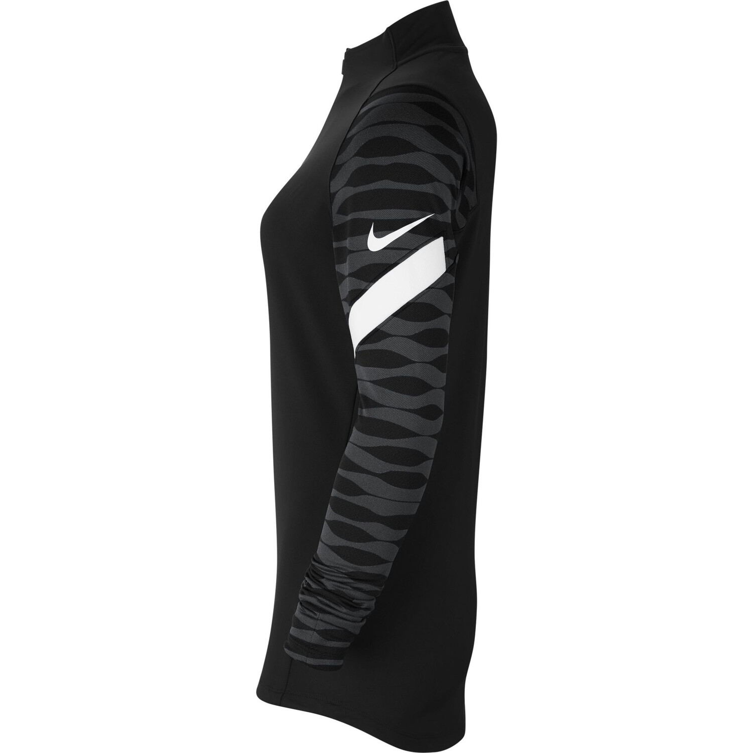 Sweat zippé Femme Nike Strike noir blanc sur