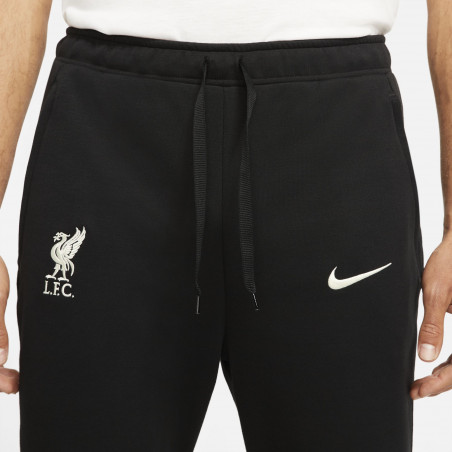 Pantalon survêtement Liverpool Fleece noir 2021/22