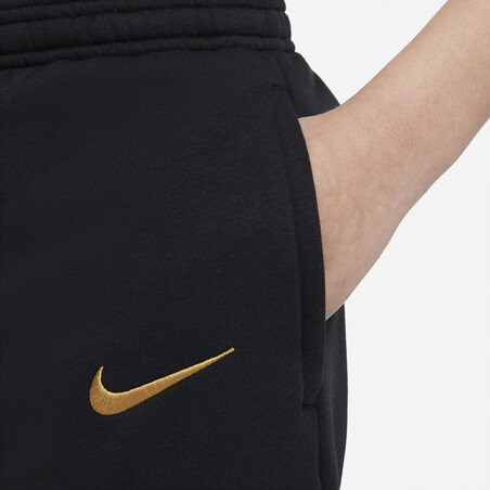 Pantalon survêtement junior Inter Milan Fleece noir bleu 2021/22