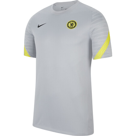 Maillot entraînement Chelsea gris jaune 2021/22