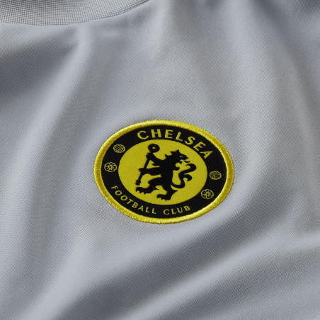 Maillot entraînement Chelsea gris jaune 2021/22
