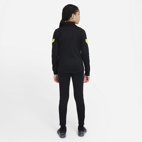 Ensemble survêtement junior Chelsea Strike noir jaune 2021/22