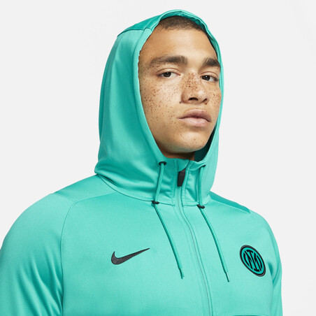 Veste à capuche Inter Milan bleu noir 2021/22