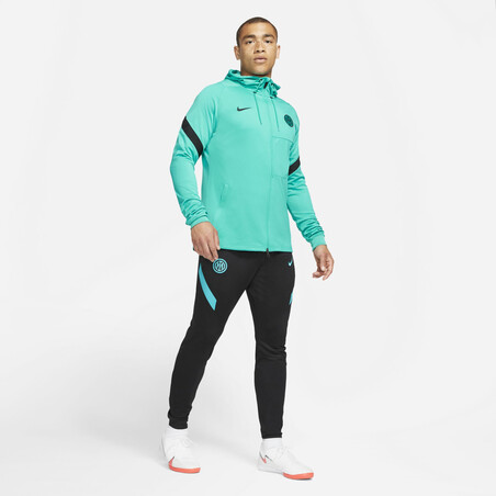 Veste à capuche Inter Milan bleu noir 2021/22