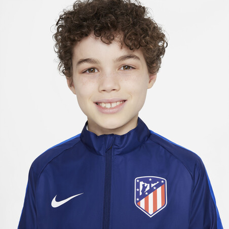 Veste imperméable junior Atlético Madrid bleu 2021/22