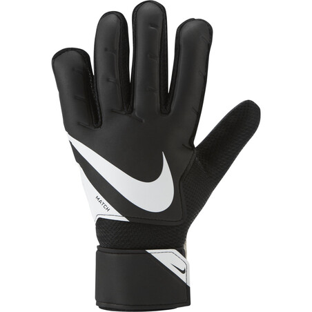 Gants gardien Nike Match noir blanc sur