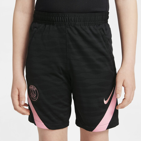 Short entraînement junior PSG Strike noir rose 2021/22