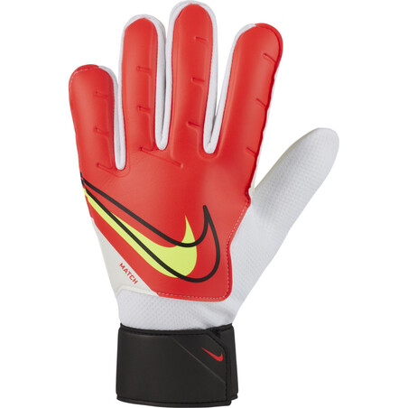 Gants gardien Nike Match rouge jaune