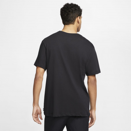 T-shirt Nike F.C. noir blanc