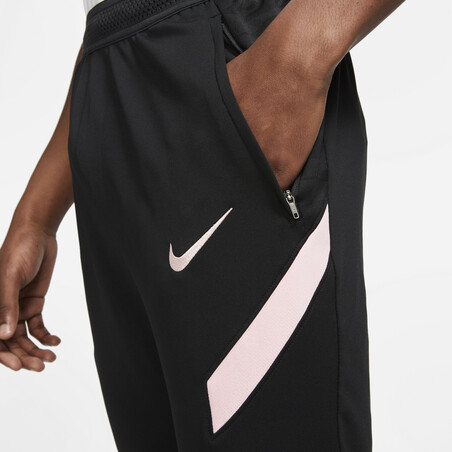 Pantalon survêtement PSG noir rose 2021/22